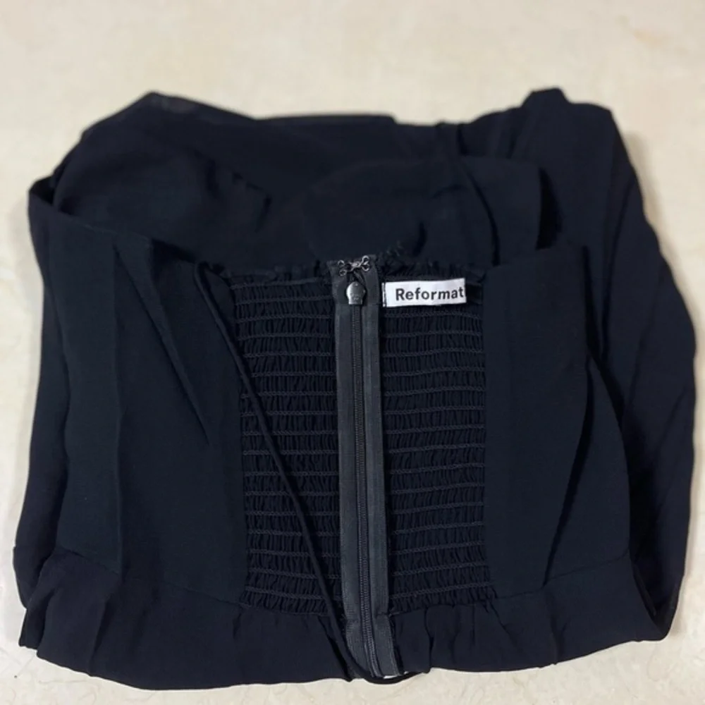 Reformation Juliette Dress - Black - Picture 5 of 6